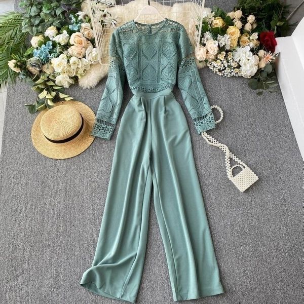 fashion hollow lace bodysuit long sleeve patchwork solid black jumpsuit elegant women new autumn romper for woman korean y200401, Black;white
fashion hollow lace bodysuit long sleeve patchwork solid black jumpsuit elegant women new autumn romper for woman korean y200401, Black;white