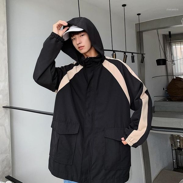 autumn winter new patchwork color collision hooded casual loose youth style love coat streetwear clothes hip hop1, Black;brown
autumn winter new patchwork color collision hooded casual loose youth style love coat streetwear clothes hip hop1, Black;brown
