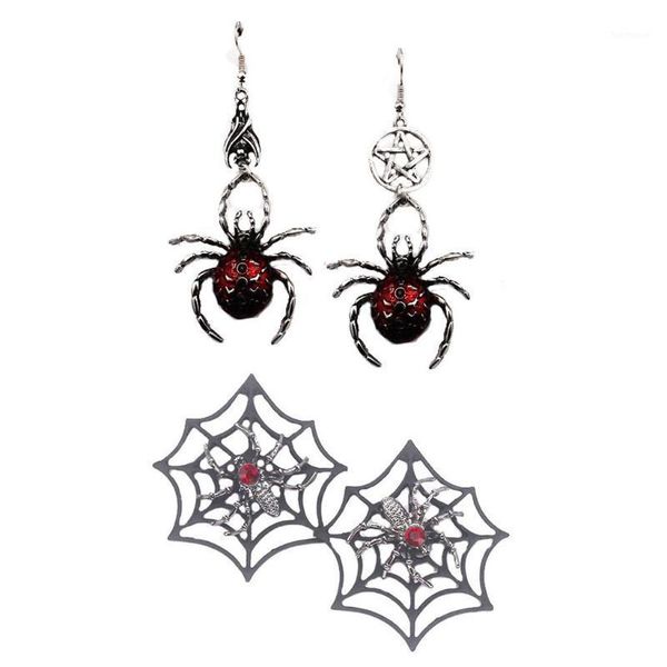 cosplay halloween party jewelry 1 pair spider earrings women men punk bat stars halloween drop dangle gifts1, Silver
cosplay halloween party jewelry 1 pair spider earrings women men punk bat stars halloween drop dangle gifts1, Silver