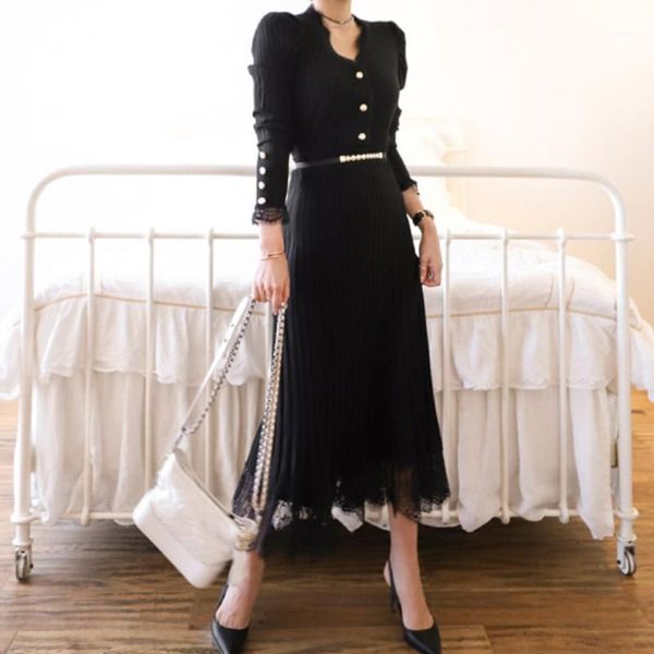 2020 autumn women 2 piece set chic lace patchwork knitted ladies single breasted cardigan sweater+high waist long skirt suit1, Gray
2020 autumn women 2 piece set chic lace patchwork knitted ladies single breasted cardigan sweater+high waist long skirt suit1, Gray