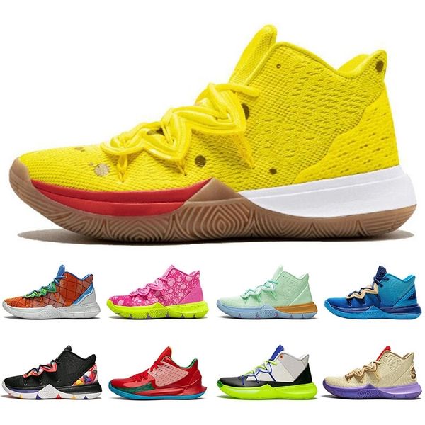 kyrie irving\rspongebob 5 5s jumpman men basketball shoes friends usa patrick mens trainers sports sneakers size 7-12
kyrie irving\rspongebob 5 5s jumpman men basketball shoes friends usa patrick mens trainers sports sneakers size 7-12