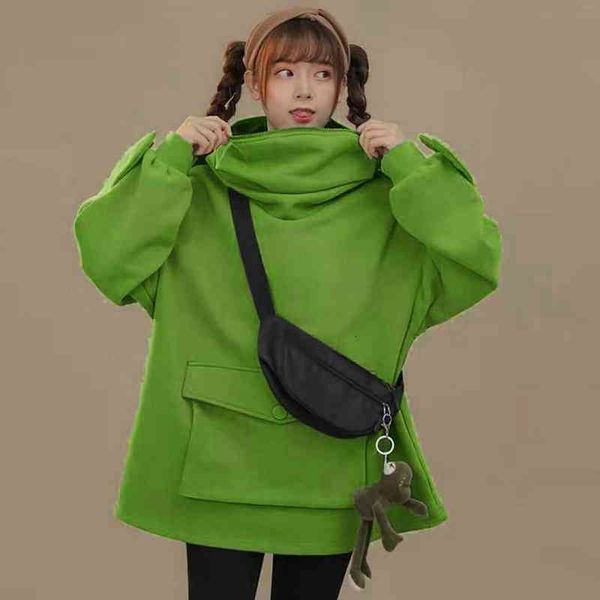 harajuku kawaii frog pullover cotton hoodies with big pocket women cute long sleeve hooded sweatershirt autumn winter clothes a4, Black
harajuku kawaii frog pullover cotton hoodies with big pocket women cute long sleeve hooded sweatershirt autumn winter clothes a4, Black