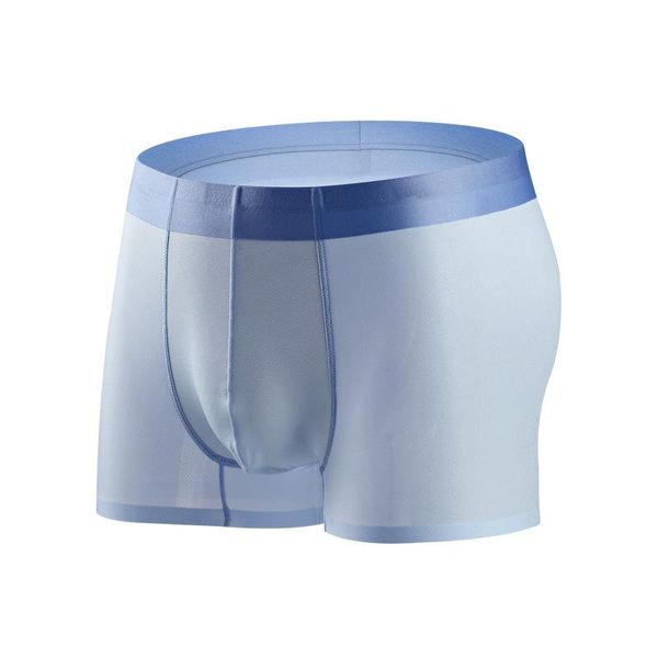 underwear boxer mesh hole ice silk men's boxers male underpants panties breathable mens shorts trunks pants gay underwear, Black;white
underwear boxer mesh hole ice silk men's boxers male underpants panties breathable mens shorts trunks pants gay underwear, Black;white