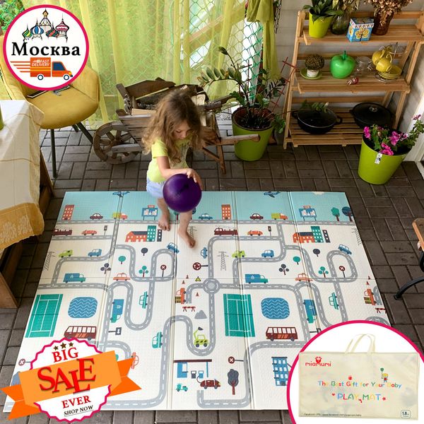 miamumi folding xpe floor mat for kids crawling children's play baby mat baking pad sleeping foam puzzle lj200821
miamumi folding xpe floor mat for kids crawling children's play baby mat baking pad sleeping foam puzzle lj200821