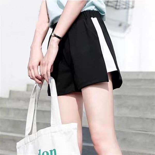 women's shorts summer clothes gym exercise sports fitness bike shorts stretch contrast color patchwork breathable home wear, White;black
women's shorts summer clothes gym exercise sports fitness bike shorts stretch contrast color patchwork breathable home wear, White;black