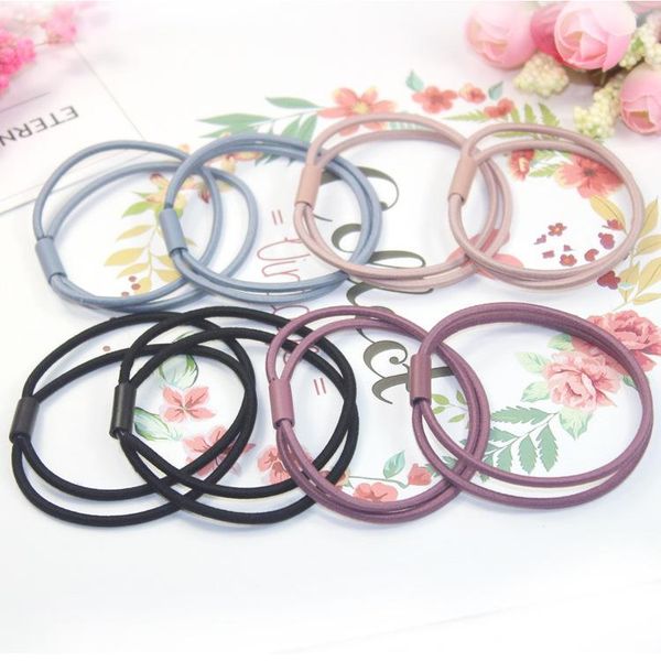 hc 5pcs baby hair accessories double elastic rubber bands/rope headwear women girl holder cute hair scrunchy f, Golden;silver
hc 5pcs baby hair accessories double elastic rubber bands/rope headwear women girl holder cute hair scrunchy f, Golden;silver