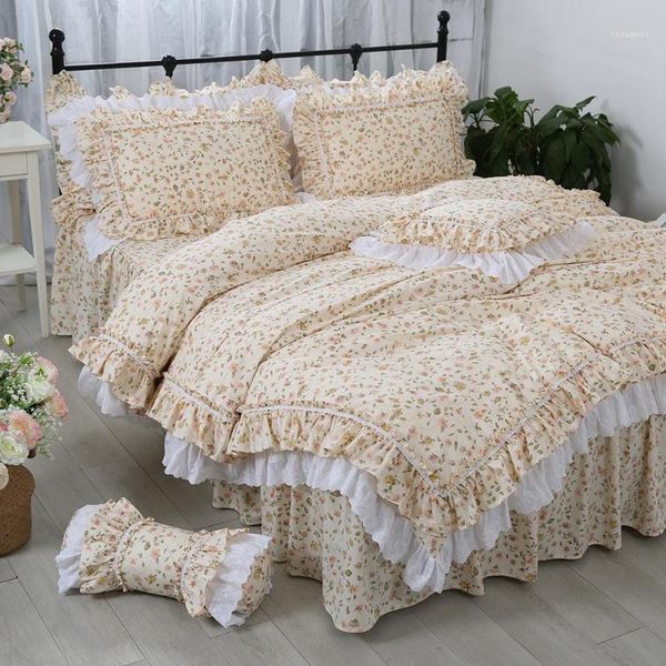 lace princess floral ruffles embroidered korean luxury bedding set cotton ropa de cama bed skirt bedspreads yyx1
lace princess floral ruffles embroidered korean luxury bedding set cotton ropa de cama bed skirt bedspreads yyx1