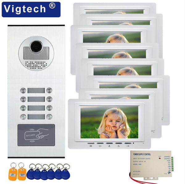 7 inch color door intercom multi-apartment system video doorbell device for building villa with multi monitorir night waterproof
7 inch color door intercom multi-apartment system video doorbell device for building villa with multi monitorir night waterproof
