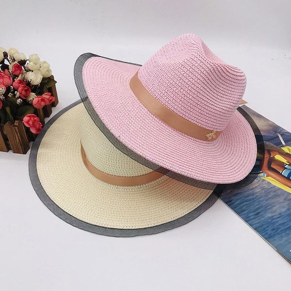 wide brim hats sun for women summer straw uv protection bow tie girls foldable chapeau femme bohemia beach hat, Blue;gray
wide brim hats sun for women summer straw uv protection bow tie girls foldable chapeau femme bohemia beach hat, Blue;gray
