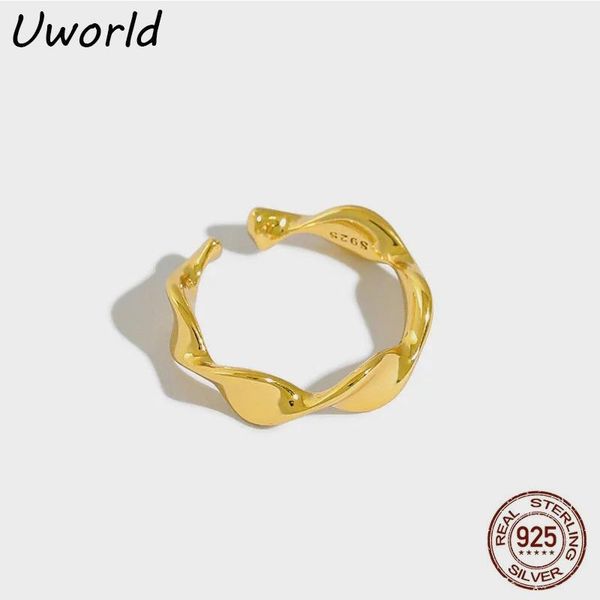 cluster rings geometric mobius twist silver ring 18k gold filled s925 sterling simple adjustable finger for women jewelry, Golden;silver
cluster rings geometric mobius twist silver ring 18k gold filled s925 sterling simple adjustable finger for women jewelry, Golden;silver
