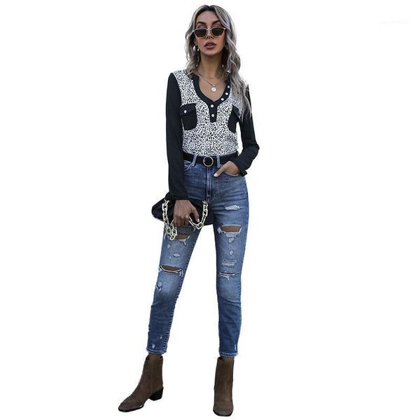 2021 spring women leopard shirt ladies button v neck slim versatile fashion casual long sleeve blouse female patchwork, White
2021 spring women leopard shirt ladies button v neck slim versatile fashion casual long sleeve blouse female patchwork, White