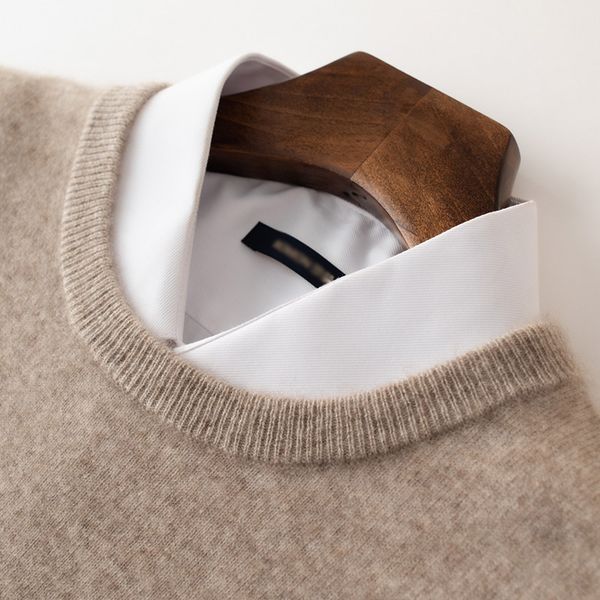2020 new autumn 100% cashmere sweaters winter clothes solid colours fine fit men's sweater knitted or, White;black
2020 new autumn 100% cashmere sweaters winter clothes solid colours fine fit men's sweater knitted or, White;black