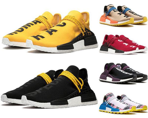 wholesale pharrell williams human race races tennis men running shoes woman sample yellow core black nerd black sneakers 36-47, White;red
wholesale pharrell williams human race races tennis men running shoes woman sample yellow core black nerd black sneakers 36-47, White;red