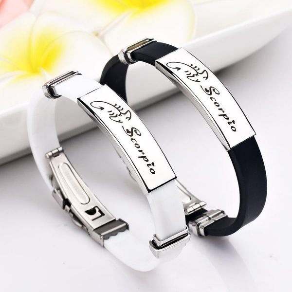 charm bracelets 12 constellation couple bracelet male student japanese and korean fashion sweet jewelry, Golden;silver
charm bracelets 12 constellation couple bracelet male student japanese and korean fashion sweet jewelry, Golden;silver