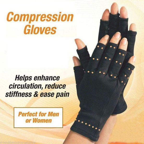 women men cotton hands arthritis gloves therapeutic half finger fitness gloves recovery handwear sportswear accessories pro1, Black;red
women men cotton hands arthritis gloves therapeutic half finger fitness gloves recovery handwear sportswear accessories pro1, Black;red