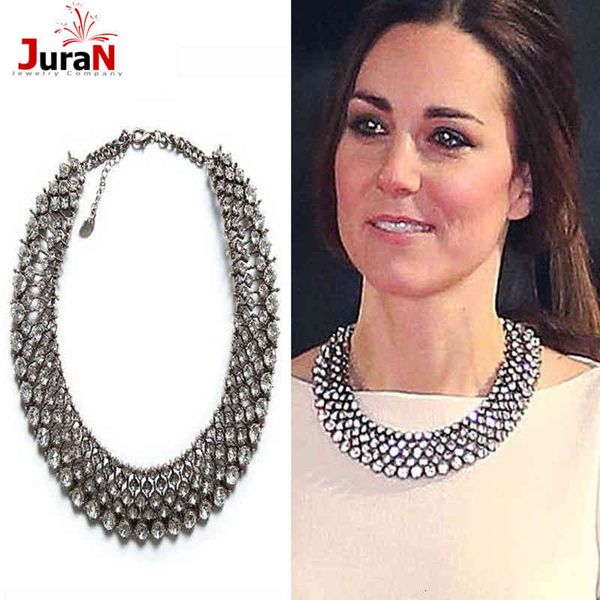 kate middleton necklace s & pendants fashion luxury choker design crystal pendant statement jewelry a2209, Silver
kate middleton necklace s & pendants fashion luxury choker design crystal pendant statement jewelry a2209, Silver