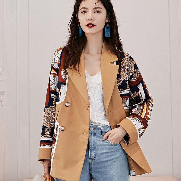 lanmrem can ship design famale clothes long suit loose coat 2020 spring fashion printing new casual blazers for woman lj201021, White;black
lanmrem can ship design famale clothes long suit loose coat 2020 spring fashion printing new casual blazers for woman lj201021, White;black