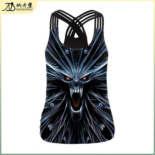 halloween 2020 new horror 3d print bottomed women's vt wb104-009, Black;gray