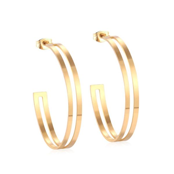 luxukisskids korean jewelry gold/steel big open round drop earring sets stainless steel dangle earrings set for women kolczyki, Silver
luxukisskids korean jewelry gold/steel big open round drop earring sets stainless steel dangle earrings set for women kolczyki, Silver