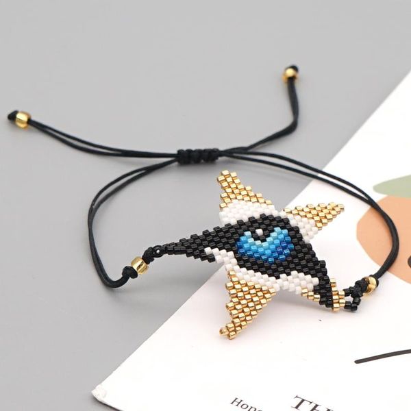 go2boho miyuki evil eye bracelets 2020 designer star bracelet women turkish eye jewelry gift undefined accessories jewellery, Black
go2boho miyuki evil eye bracelets 2020 designer star bracelet women turkish eye jewelry gift undefined accessories jewellery, Black