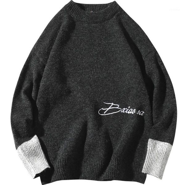 2020autumn and winter new sweater men's round neck warm bottoming sweater student campus style pullovers1, White;black
2020autumn and winter new sweater men's round neck warm bottoming sweater student campus style pullovers1, White;black