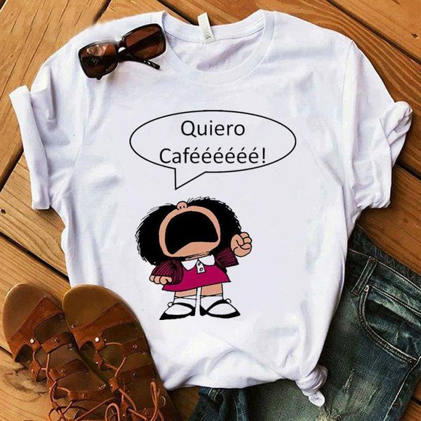 paz mafalda or quiero cafe printed women new t shirts harajuku female tshirts clothing camisas mujer girls tee, White
paz mafalda or quiero cafe printed women new t shirts harajuku female tshirts clothing camisas mujer girls tee, White