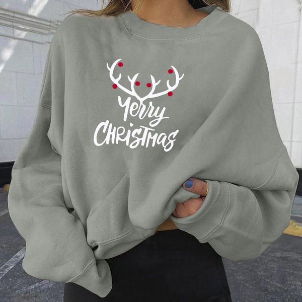 40#merry christmas elk printing sweaters fashion women's casual long sleeve printed ladies elegant harajuku sweaters, White;black
40#merry christmas elk printing sweaters fashion women's casual long sleeve printed ladies elegant harajuku sweaters, White;black