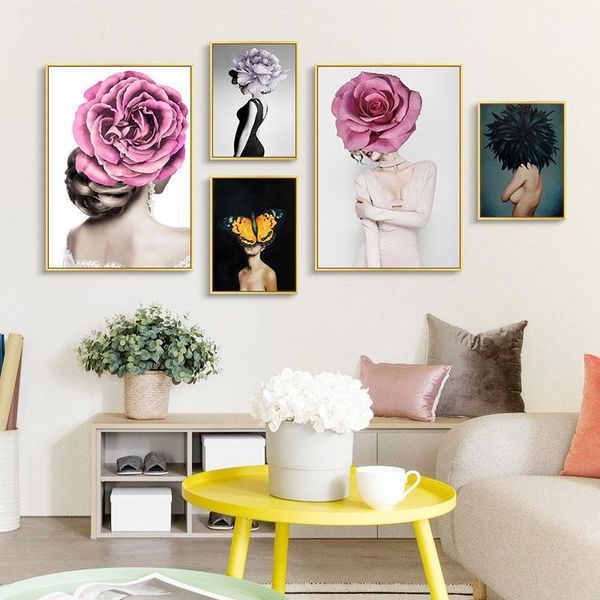 nordic fashion girl mural painting flowers poster print canvas wall art light character living room bedroom decoration1 
nordic fashion girl mural painting flowers poster print canvas wall art light character living room bedroom decoration1