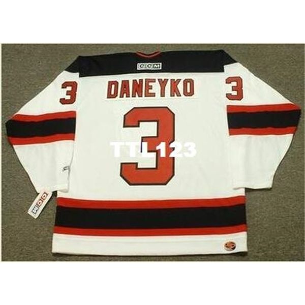 421s #3 ken daneyko new jersey devils 2003 ccm retro home hockey jersey or custom any name or number retro jersey, Black
421s #3 ken daneyko new jersey devils 2003 ccm retro home hockey jersey or custom any name or number retro jersey, Black