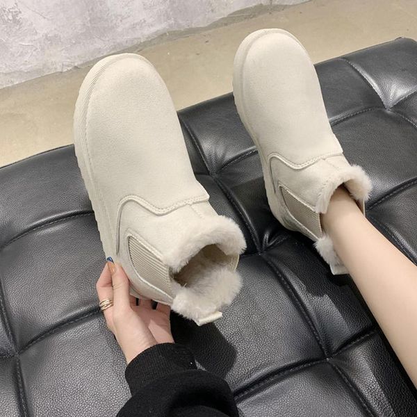 flat heel snow boots for women female shoes boots-women plush platform winter footwear round toe ladies low 2020, Black
flat heel snow boots for women female shoes boots-women plush platform winter footwear round toe ladies low 2020, Black