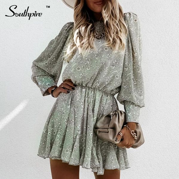 casual dresses southpire green flower print dress women's fashion elastic waist short mini ladies autumn daily clothes long sleeve1, Black;gray
casual dresses southpire green flower print dress women's fashion elastic waist short mini ladies autumn daily clothes long sleeve1, Black;gray