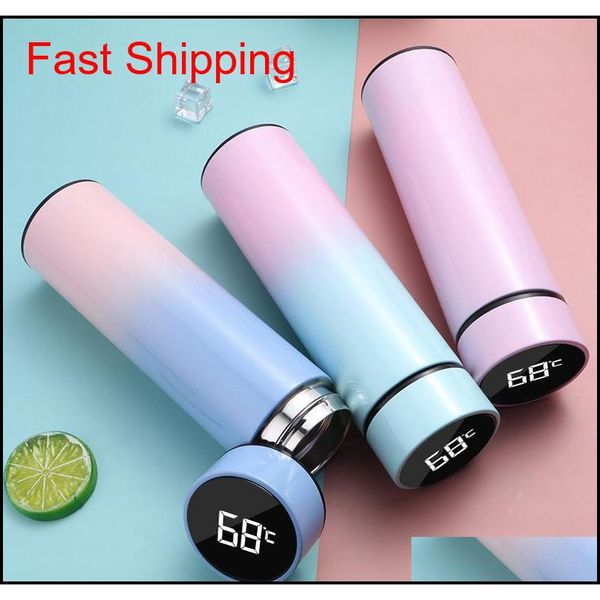 500ml smart water bottle led vacuum flask digital temperature display stainless steel coffee thermal mugs intelligent qylpvp bdetoys
500ml smart water bottle led vacuum flask digital temperature display stainless steel coffee thermal mugs intelligent qylpvp bdetoys