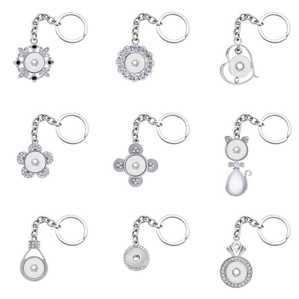 noosa fashion keychains flowers cat cross heart rhinestone snap key chains fit 18mm snap buttons keyrings, Silver
noosa fashion keychains flowers cat cross heart rhinestone snap key chains fit 18mm snap buttons keyrings, Silver