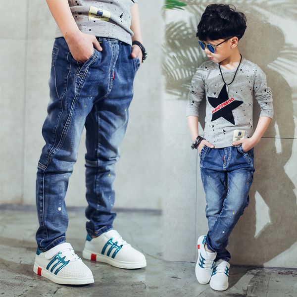 boy's jeans, children's clothing boys jeans spring and autumn splash-ink children pants 3 4 5 6 7 8 9 10 11 12 13 14 years old q12, Blue
boy's jeans, children's clothing boys jeans spring and autumn splash-ink children pants 3 4 5 6 7 8 9 10 11 12 13 14 years old q12, Blue