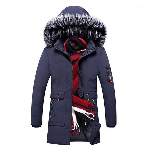 winter parka men's solid jacket thick warm coat long hooded jacket hat detachable fur collar windproof padded coat fashion,9961, Black
winter parka men's solid jacket thick warm coat long hooded jacket hat detachable fur collar windproof padded coat fashion,9961, Black