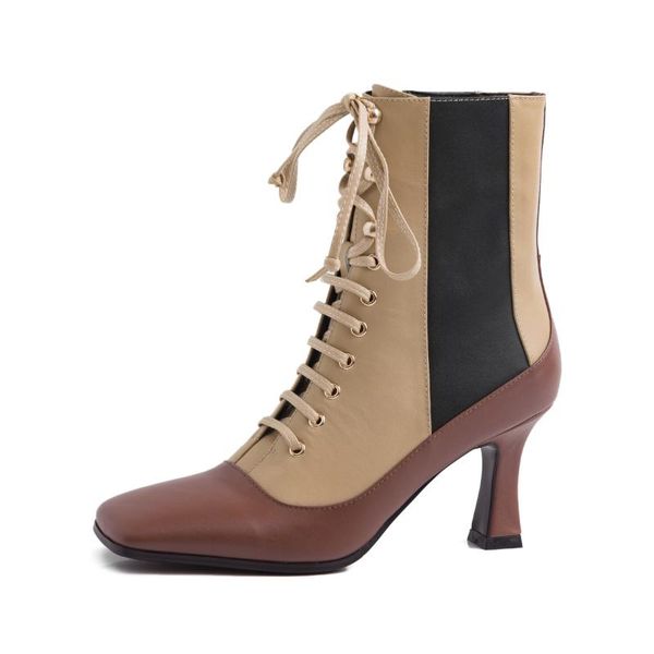 boots salu 2021 cow genuine leather women lace up round toe platform autumn winter ankle snow female, Black
boots salu 2021 cow genuine leather women lace up round toe platform autumn winter ankle snow female, Black