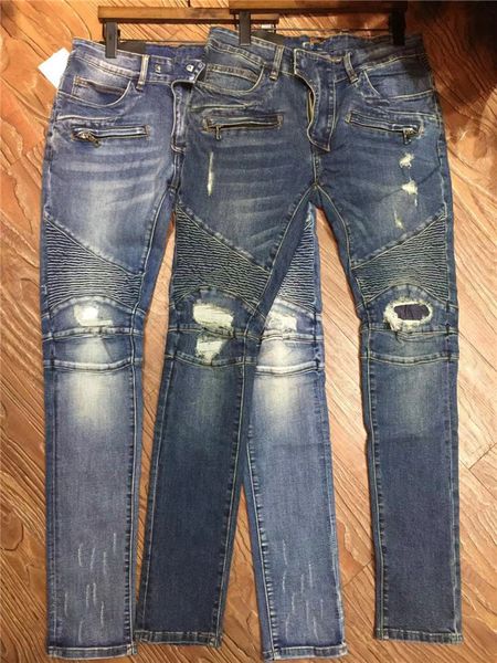luxury fashion mens designer jeans slim-leg jeans holes vintage ripped trousers cowboy famous brand classic designer hip hop biker pants, Blue
luxury fashion mens designer jeans slim-leg jeans holes vintage ripped trousers cowboy famous brand classic designer hip hop biker pants, Blue