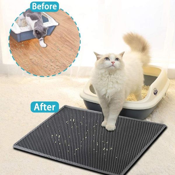 cat beds & furniture pet litter mat honeycomb double layer waterproof urine proof trapping kitty boxes large size easy clean
cat beds & furniture pet litter mat honeycomb double layer waterproof urine proof trapping kitty boxes large size easy clean