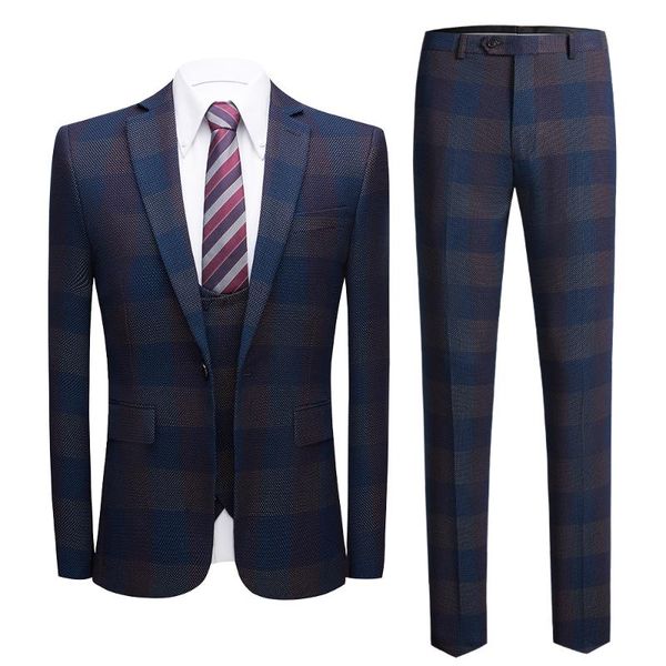 2020 new tuxedo groom suits for men wedding plus size 6xl plaid three piece suits men wedding costume, White;black
2020 new tuxedo groom suits for men wedding plus size 6xl plaid three piece suits men wedding costume, White;black