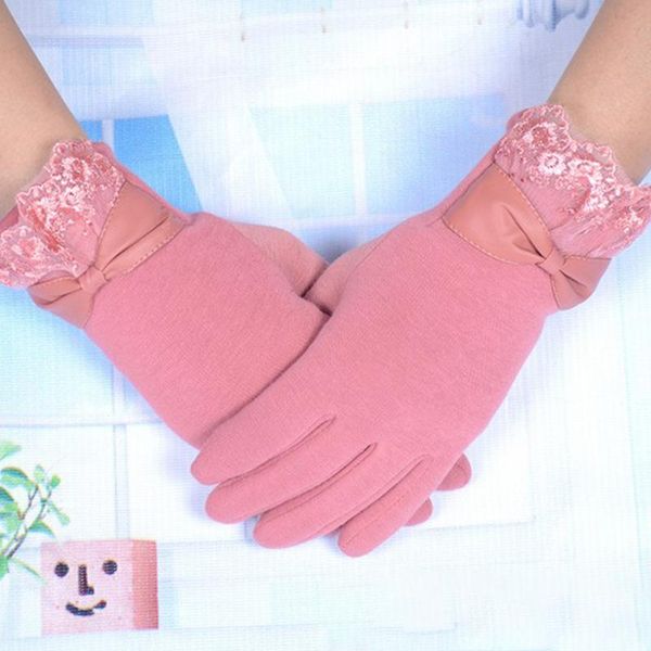five fingers gloves men' winter women lace bowknot non-fleece touches screen comfortable warm streetwear, Blue;gray
five fingers gloves men' winter women lace bowknot non-fleece touches screen comfortable warm streetwear, Blue;gray