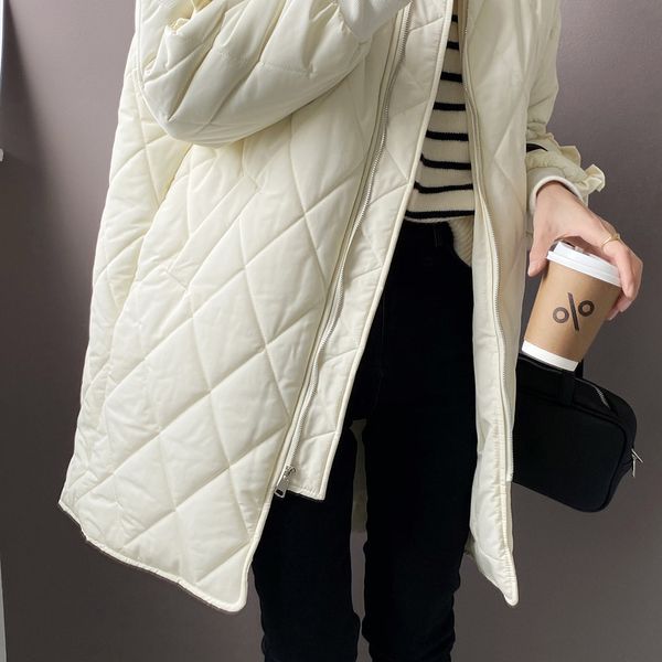 pipa cotton padded women's middle and long design sense korean version 2020 winter diamond lattice female down jacket q1217, Black
pipa cotton padded women's middle and long design sense korean version 2020 winter diamond lattice female down jacket q1217, Black