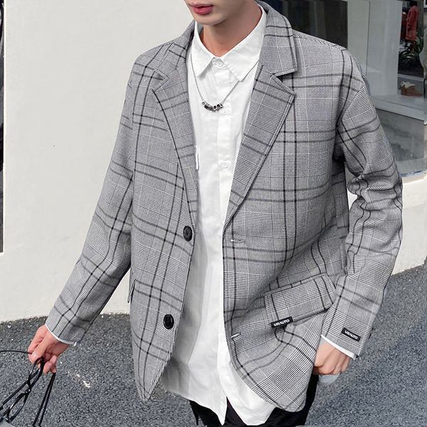 2021 new privathinker men's casual oversize plaid korean streetwear man jackets fashion suit male vintage clothing rjmh, Black;brown
2021 new privathinker men's casual oversize plaid korean streetwear man jackets fashion suit male vintage clothing rjmh, Black;brown