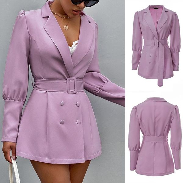 women's belt deep v slim slimming suit jacket fashion low-cut puff sleeve slim suit autumn, White;black
women's belt deep v slim slimming suit jacket fashion low-cut puff sleeve slim suit autumn, White;black