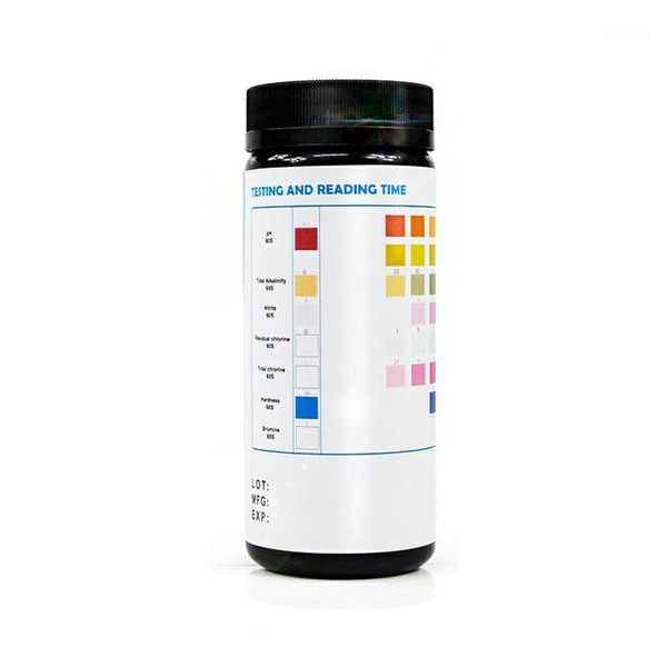 pool & accessories 50 strips/pack 7-in-1 ph test strips full meter controller indicator litmus tester paper water soilsting kit factory1
pool & accessories 50 strips/pack 7-in-1 ph test strips full meter controller indicator litmus tester paper water soilsting kit factory1