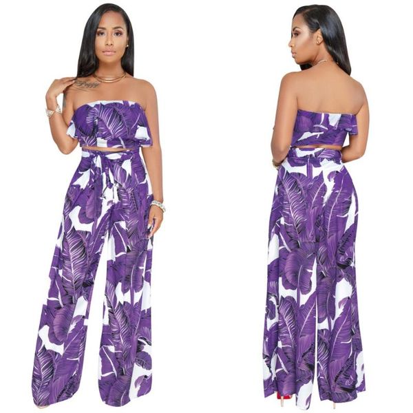 jrry two pieces ruffles print women jumpsuit strapless crop long loose pants ladies jumpsuits, Black;white
jrry two pieces ruffles print women jumpsuit strapless crop long loose pants ladies jumpsuits, Black;white