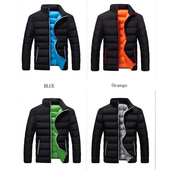 customized new men's parkas cotton coat jackets thickened down jacket stand-up collar winter warm mens clothing, Black
customized new men's parkas cotton coat jackets thickened down jacket stand-up collar winter warm mens clothing, Black