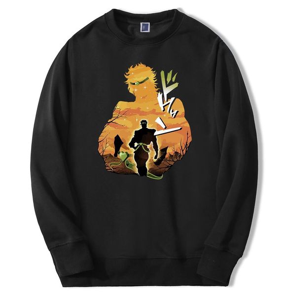 jojos bizarre adventure hoodie men dio japan anime jojo hoodies flece flece sportswear новое прибытие crewneck толстовки, Black
jojos bizarre adventure hoodie men dio japan anime jojo hoodies flece flece sportswear новое прибытие crewneck толстовки, Black