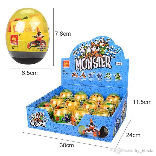 6in1 mosters series building blocks mini capsule creative assembly cool surprise egg models children kid diy animal bricks toys 03
6in1 mosters series building blocks mini capsule creative assembly cool surprise egg models children kid diy animal bricks toys 03