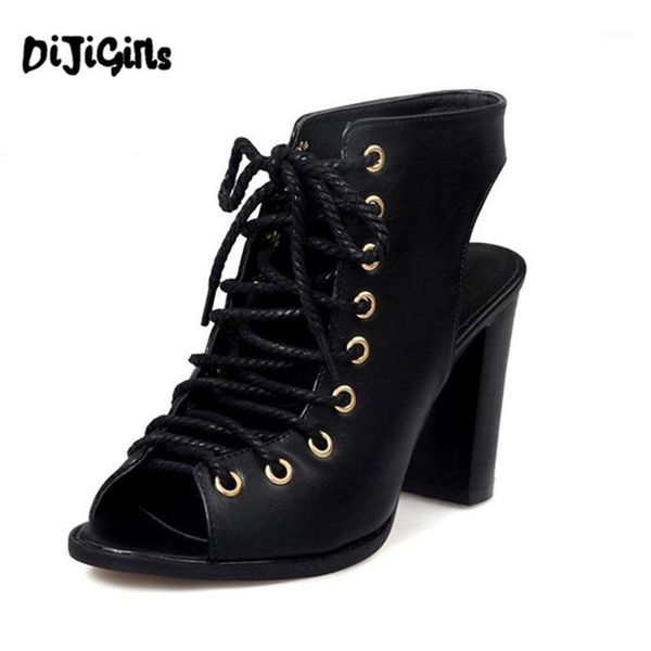 dress shoes dijigirls classic retro women lacing-up high sandals lady open toe thick heel casual summer drop1, Black
dress shoes dijigirls classic retro women lacing-up high sandals lady open toe thick heel casual summer drop1, Black