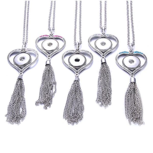 2019 18mm snap button jewelry love heart long tassel necklace jewelry with chain fit 18mm snap necklace pendant j bbynfe, Silver
2019 18mm snap button jewelry love heart long tassel necklace jewelry with chain fit 18mm snap necklace pendant j bbynfe, Silver